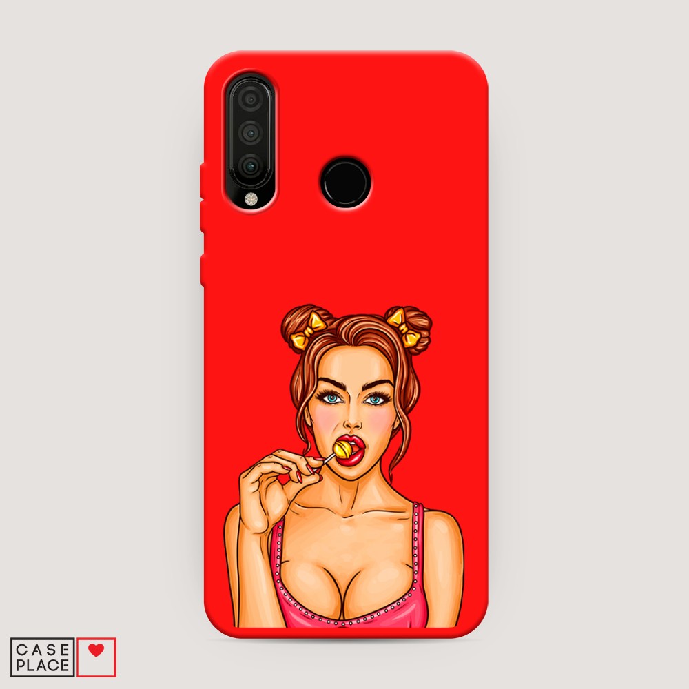 

Чехол Awog на Honor 20 Lite 2020/20S/Huawei P30 Lite "Вкусный леденец", Разноцветный