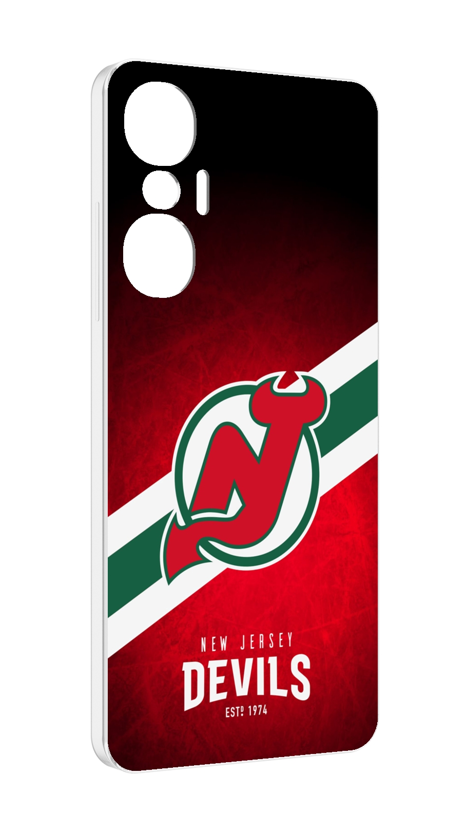 

Чехол MyPads нью джерси девилз для Infinix Hot 20S противоударный, Tocco