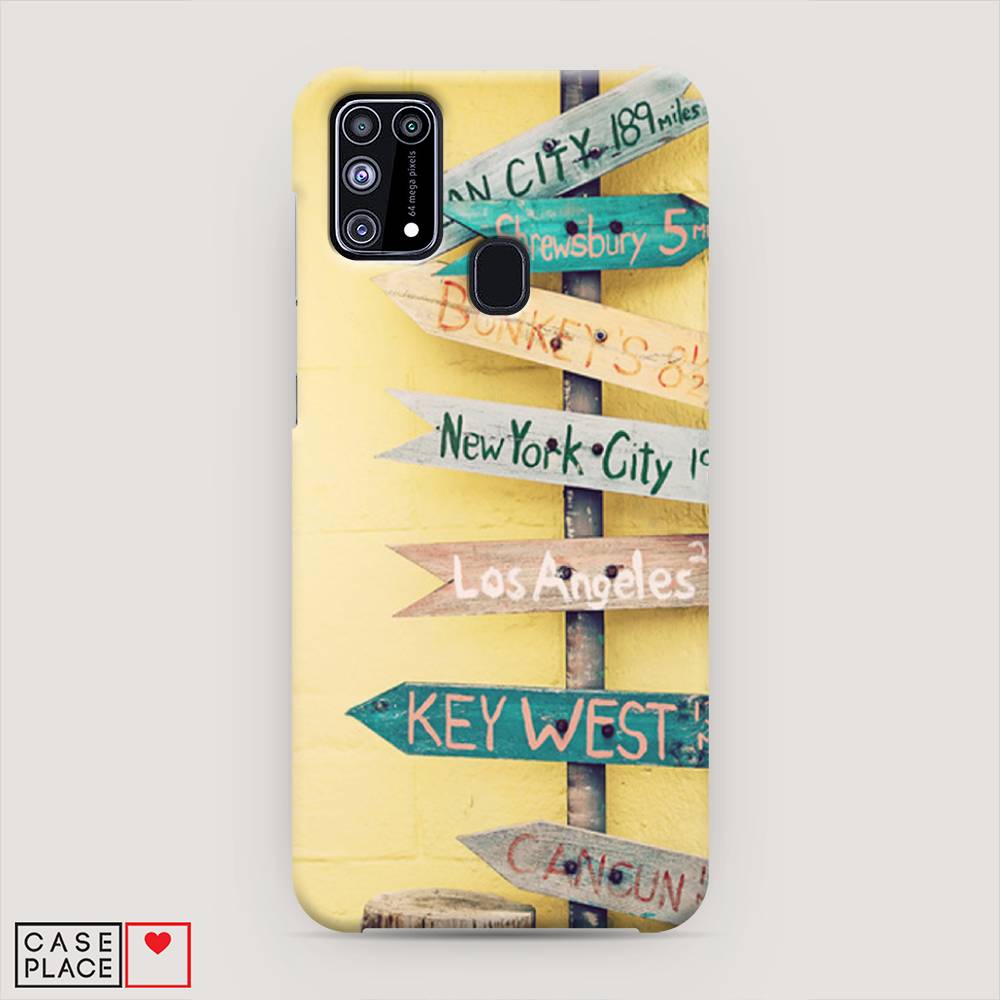 

Пластиковый чехол "Нулевой километр" на Samsung Galaxy M31, 2100720-3