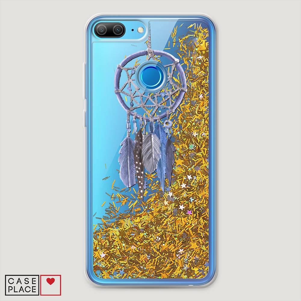 

Чехол Awog на Honor 9 Lite "Синий ловец снов акварель", Разноцветный, 64290-1