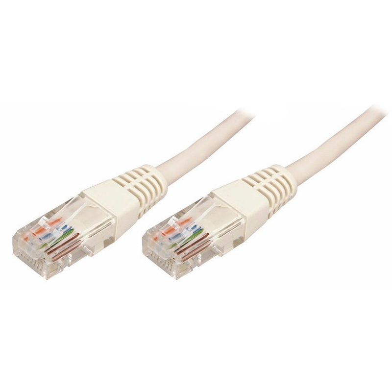

Кабель Rexant RJ45 - RJ45 вилка-вилка 15м (UTP cat.5e 18-1010) серый
