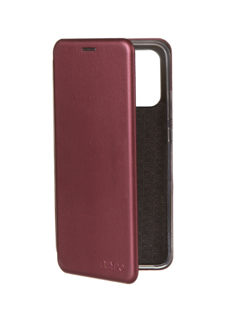 

Чехол Neypo для Xiaomi Redmi 10C Premium Bordo NSB52967