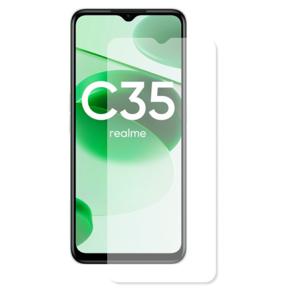 фото Защитное стекло neypo для realme c35/c31/c30 tempered glass npg54377