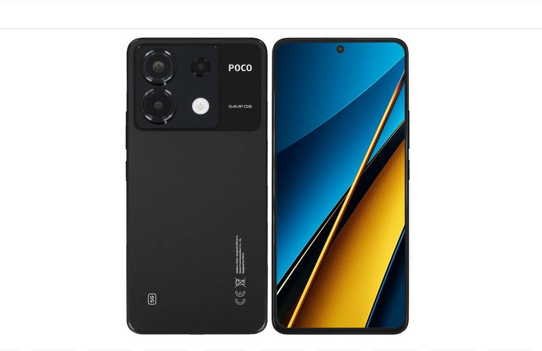 

Смартфон Poco X6 5G 8/256GB black (290224-11), X6 5G