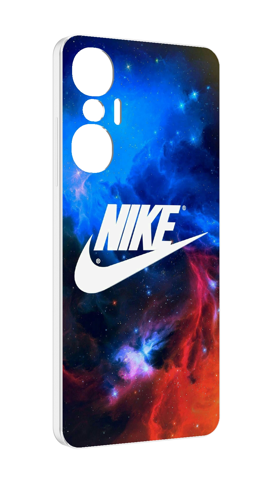 

Чехол MyPads найк в космосе для Infinix Hot 20S противоударный, Tocco