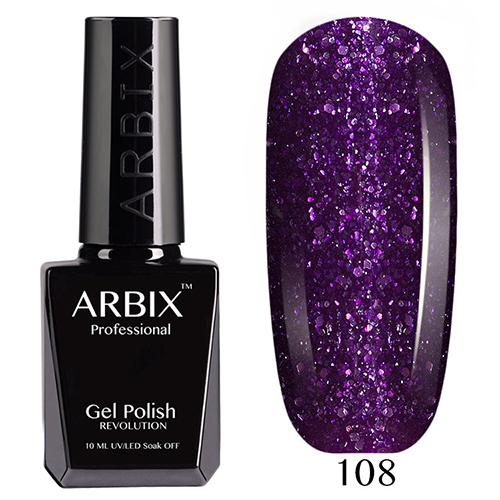 

Гель-лак Arbix №108 Фиолетовая Мечта