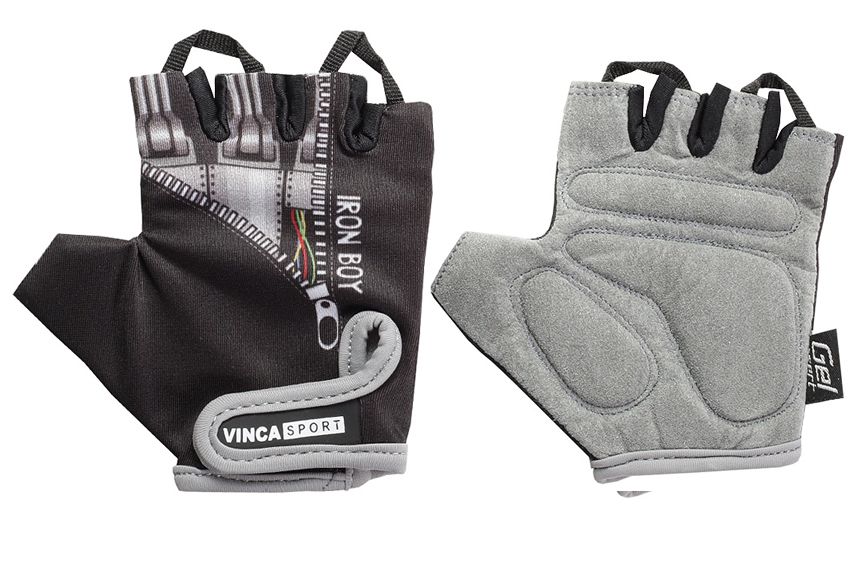 Перчатки детские VINCA Iron boy черн. (р.4) Vinca Sport