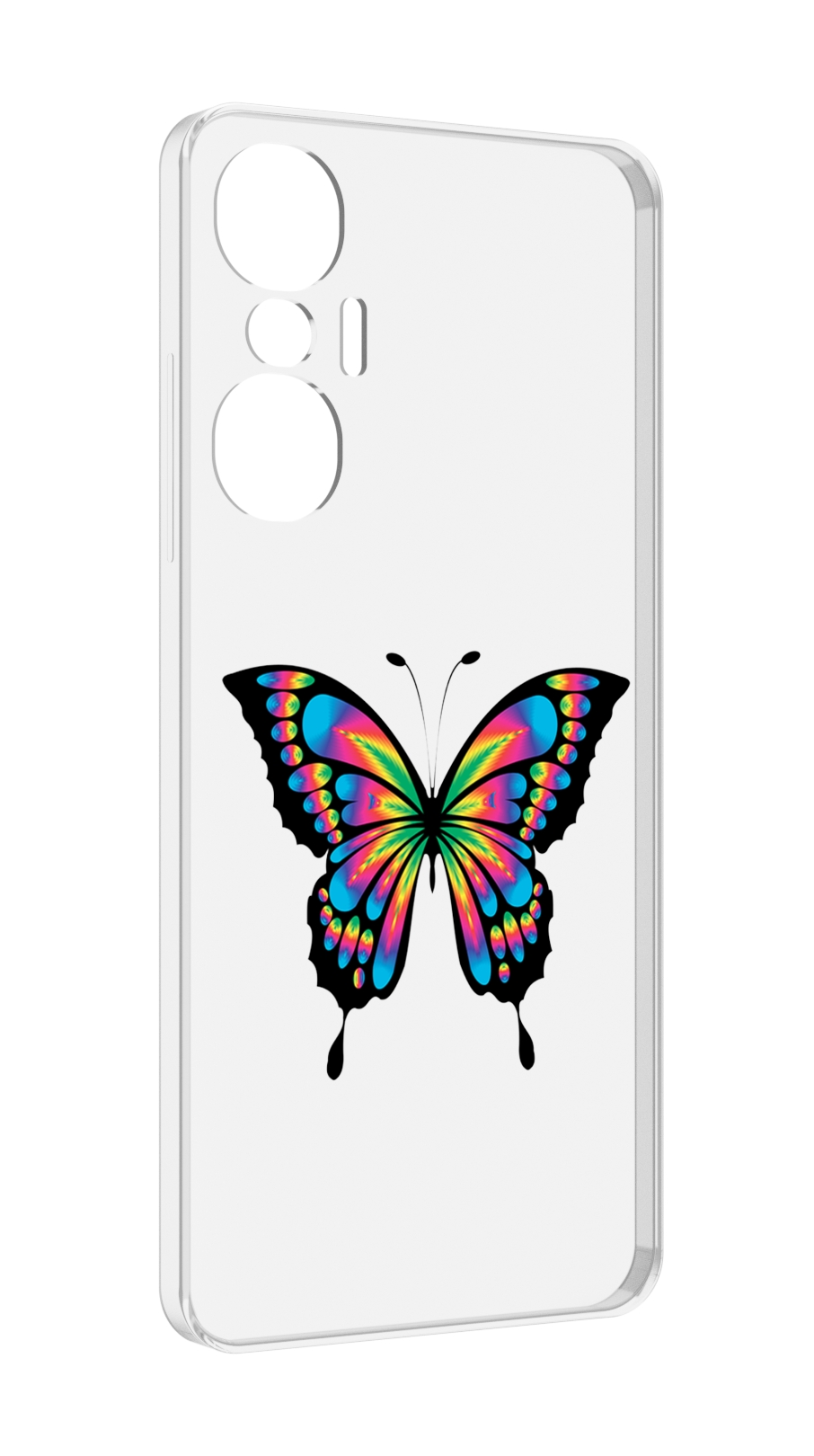 

Чехол MyPads мини-бабочка для Infinix Hot 20S противоударный, Tocco