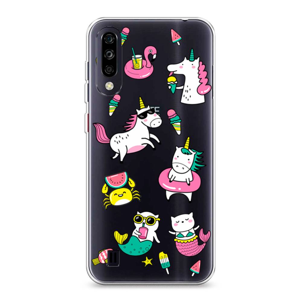 фото Силиконовый чехол "на отдыхе" на zte blade a7 (2020) awog