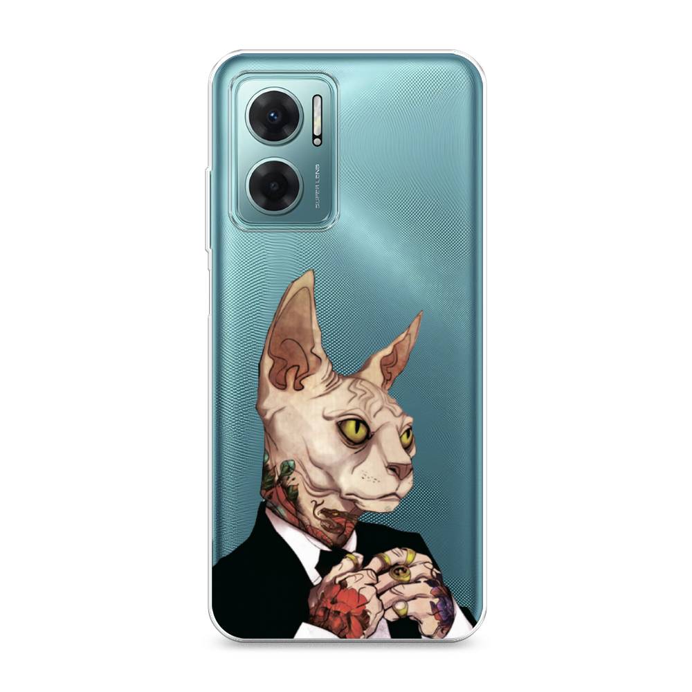 

Чехол Awog на Xiaomi Redmi 10 5G "Татуированный сфинкс", Разноцветный, 313550-7