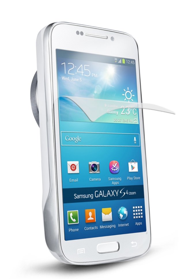 

Пленка защитная для Samsung Galaxy S 4 Zoom антиблик, 2 шт