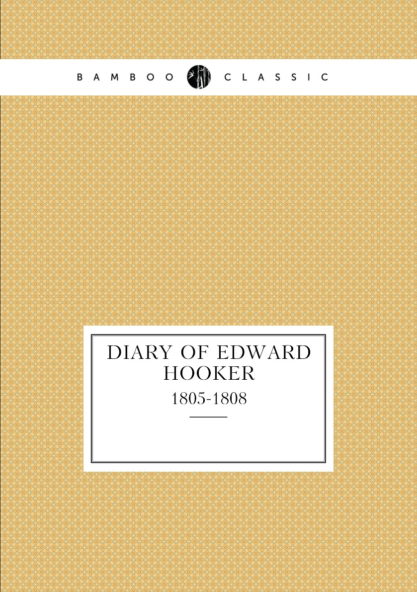 

Diary of Edward Hooker