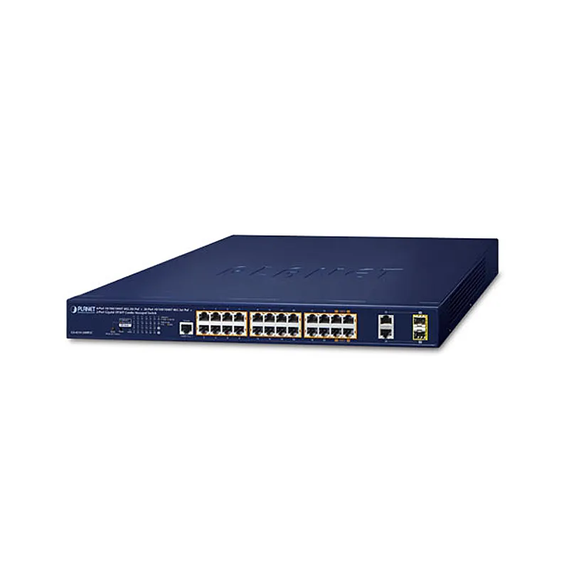 

Коммутатор Planet GS-4210-24HP2C синий, GS-4210-24HP2C