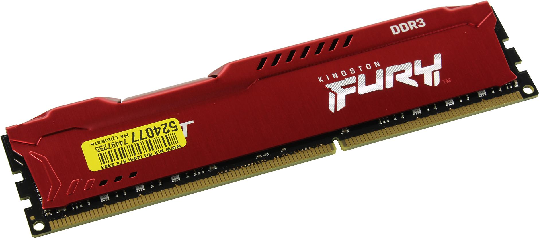 фото Оперативная память kingston 8gb ddr3 dimm 16000 mhz kf316c10br/8