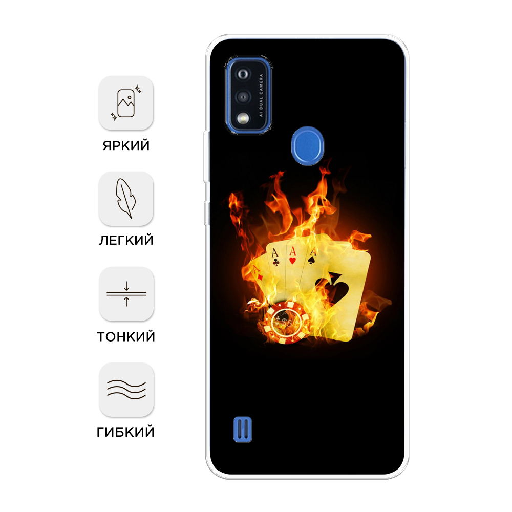 

Чехол Awog на ZTE Blade A51 / ЗТЕ Блэйд A51 "На отдыхе", Разноцветный, 134550-2