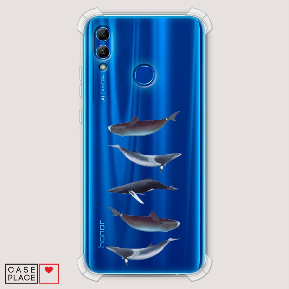

Чехол Awog "Киты арт 2" для Honor 10 Lite, Серый, 67551-1