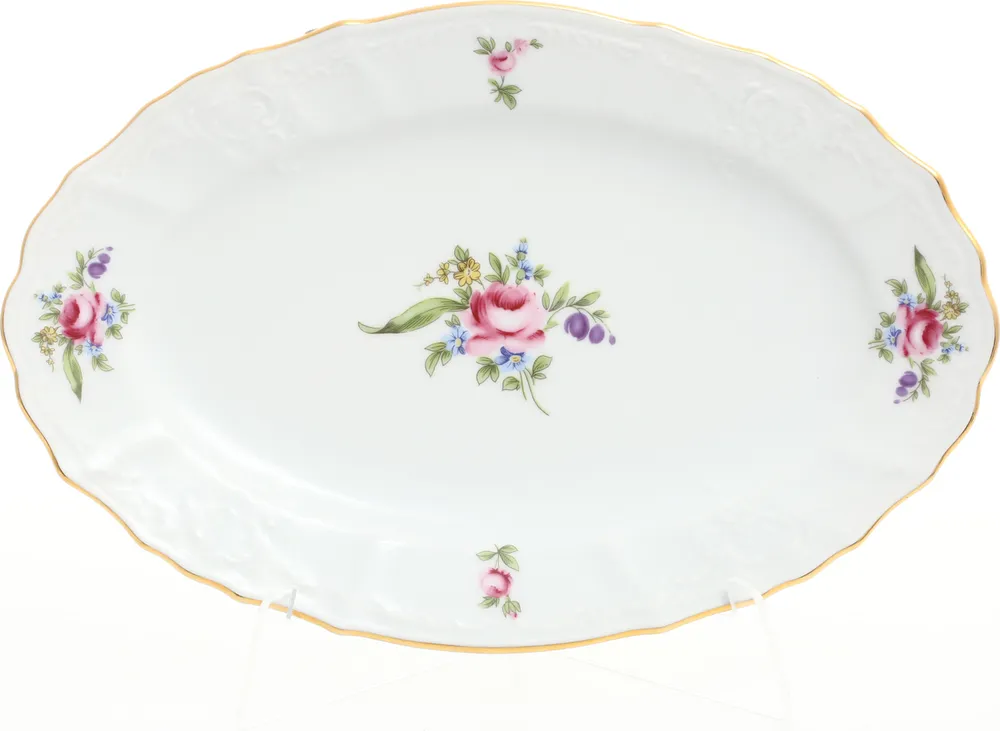 

Блюдо Bernadotte "Полевой цветок", овальное, 26 х 15,5 см, 037730002