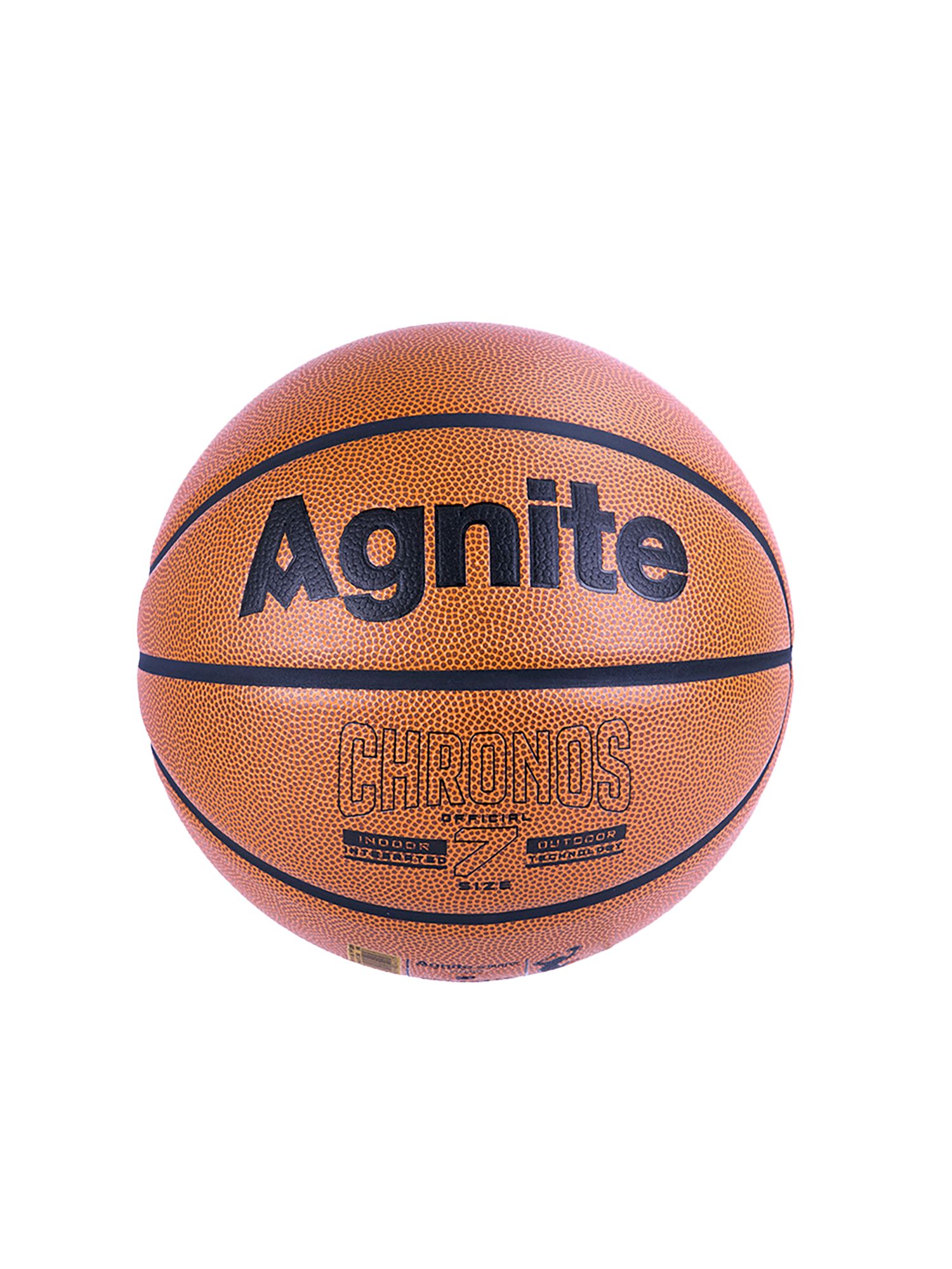 Мяч баскетбольный Agnite Agnite Seamless PU Basketball (Chronos) №7 оранжевый
