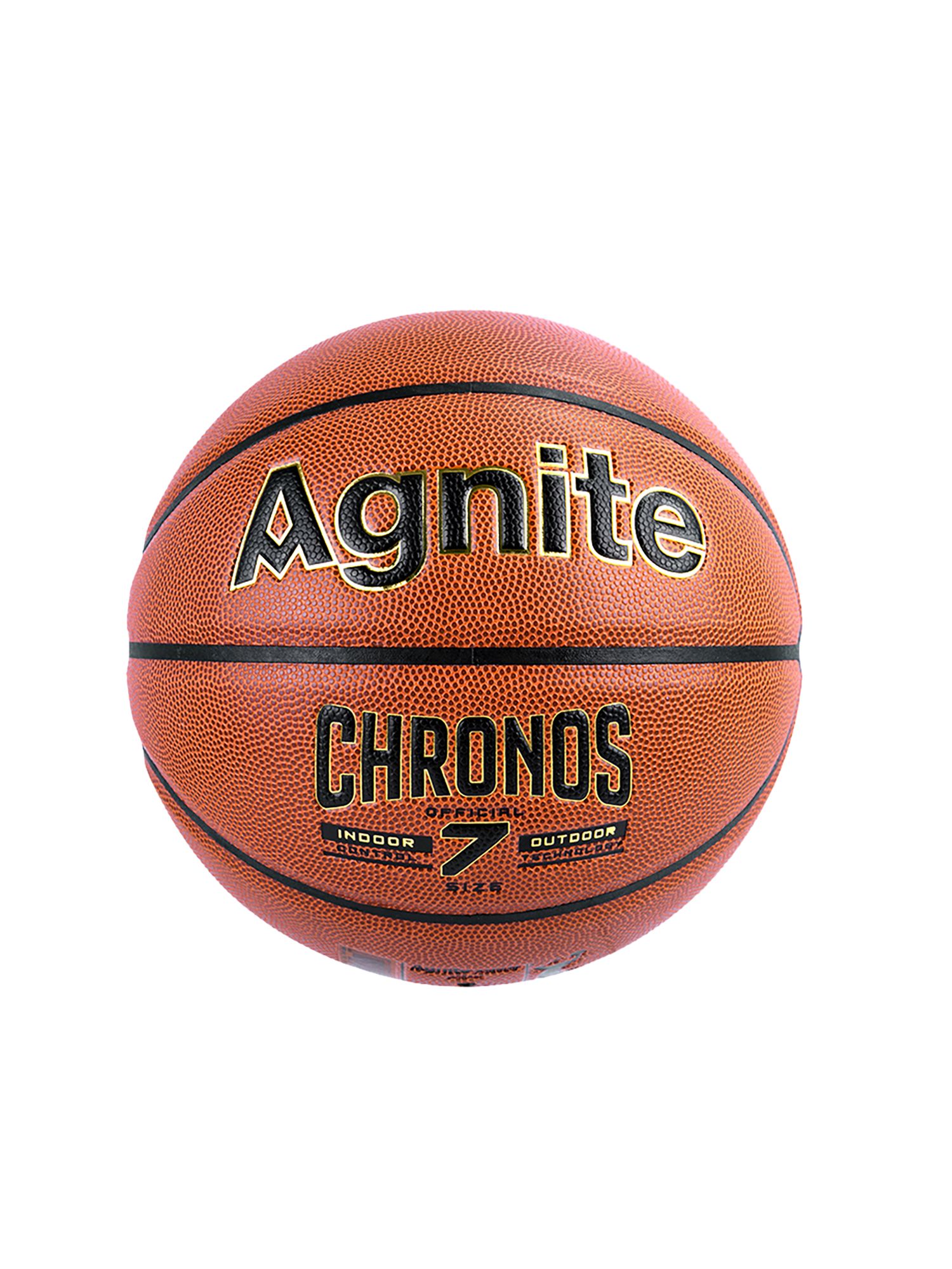 Мяч баскетбольный Agnite Agnite PU Basketball Chronos 7 оранжевый 3204₽