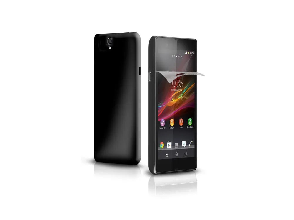 Чехол + защитная пленка SBS для Sony Xperia Z черный