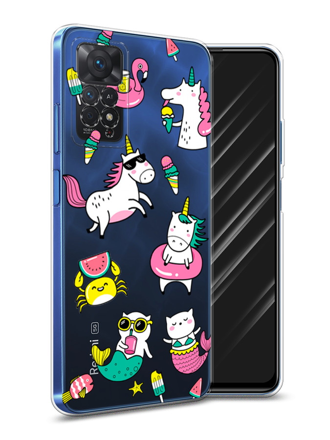 

Чехол Awog на Xiaomi Redmi Note 11 Pro "На отдыхе", Разноцветный, 315650-2
