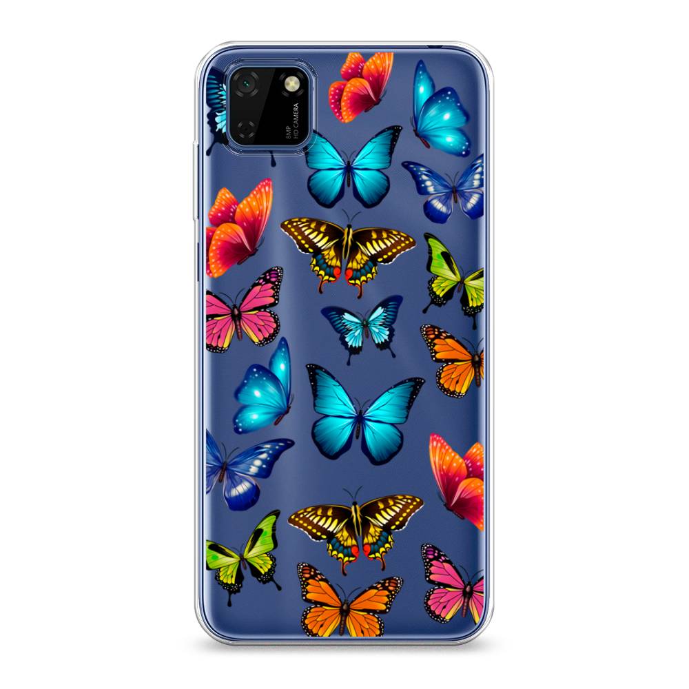 

Чехол Awog "Разные бабочки" для Huawei Y5p