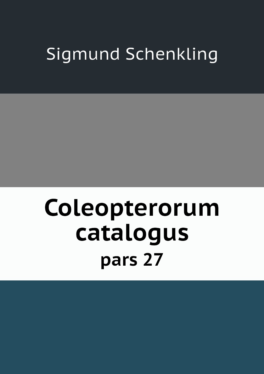 

Coleopterorum catalogus