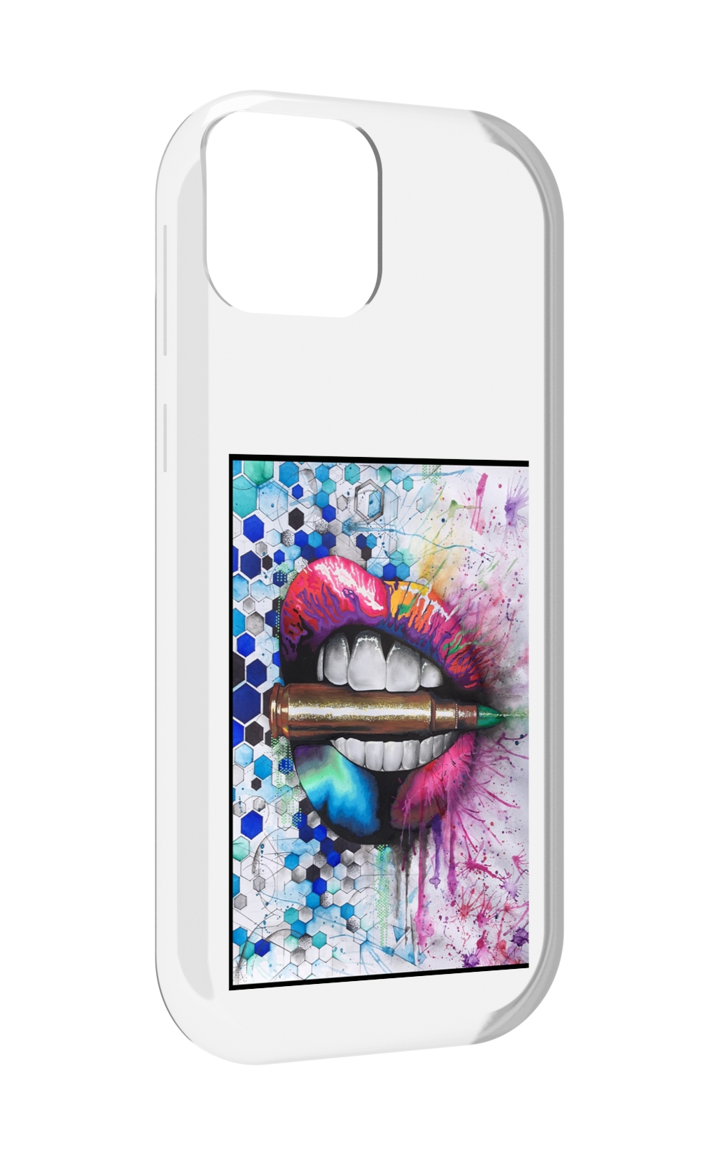 

Чехол MyPads разноцветные губы с пулей для UleFone Note 6 / Note 6T / Note 6P, Прозрачный, Tocco