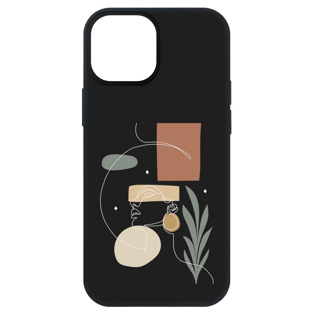 

Чехол-накладка Krutoff Soft Case Элегантность для iPhone 13 mini черный