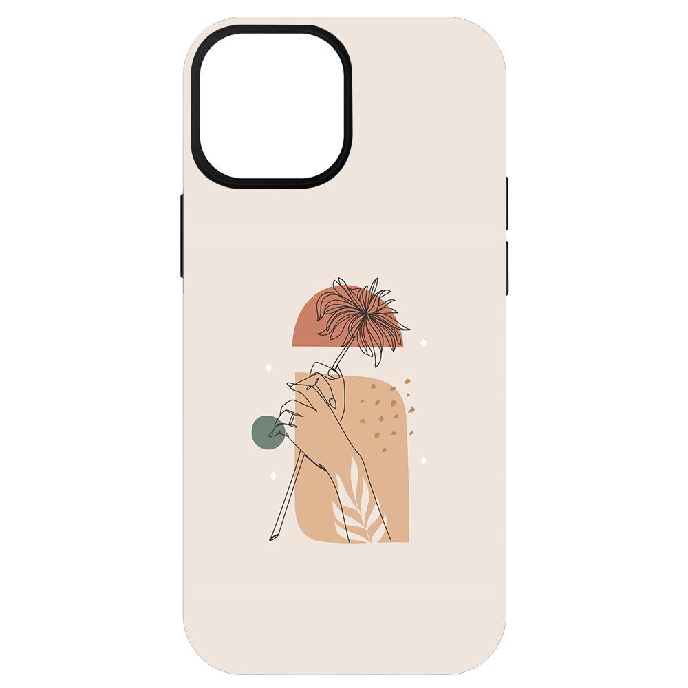 

Чехол-накладка Krutoff Soft Case Романтика для iPhone 13 mini черный