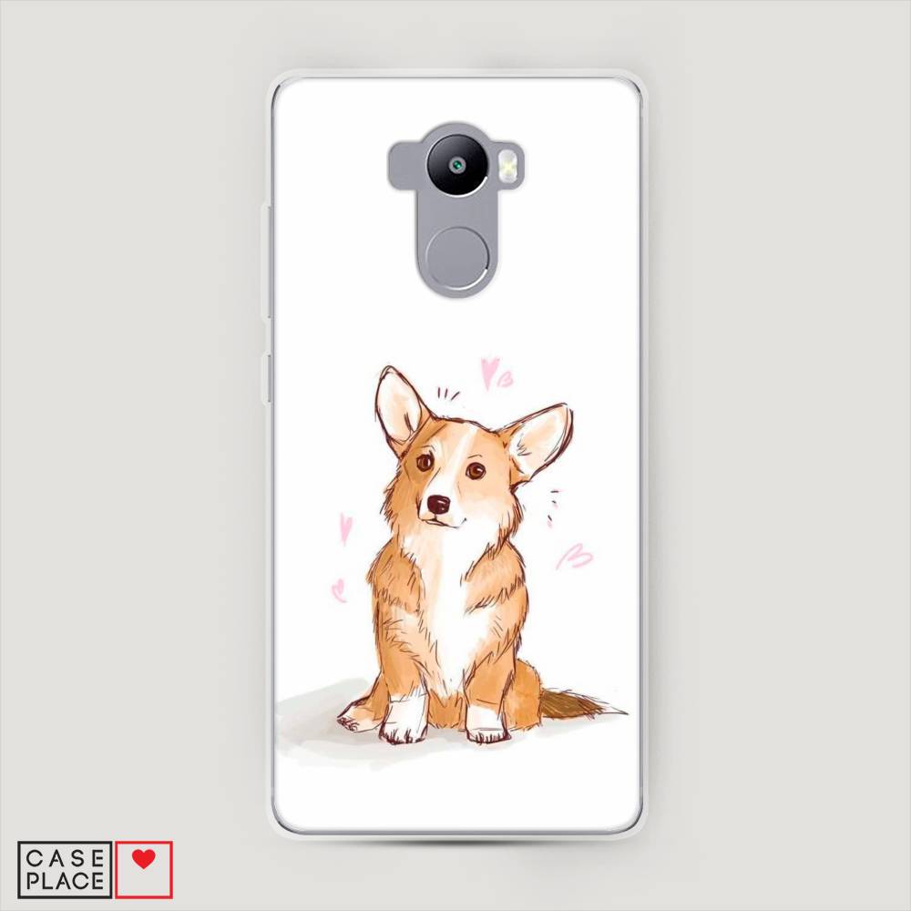 

Пластиковый чехол "Корги любовь" на Xiaomi Redmi 4