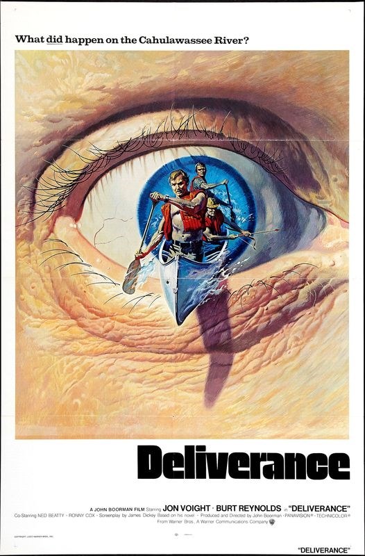 

Постер к фильму "Избавление" (Deliverance) Оригинальный 68,6x104,1 см