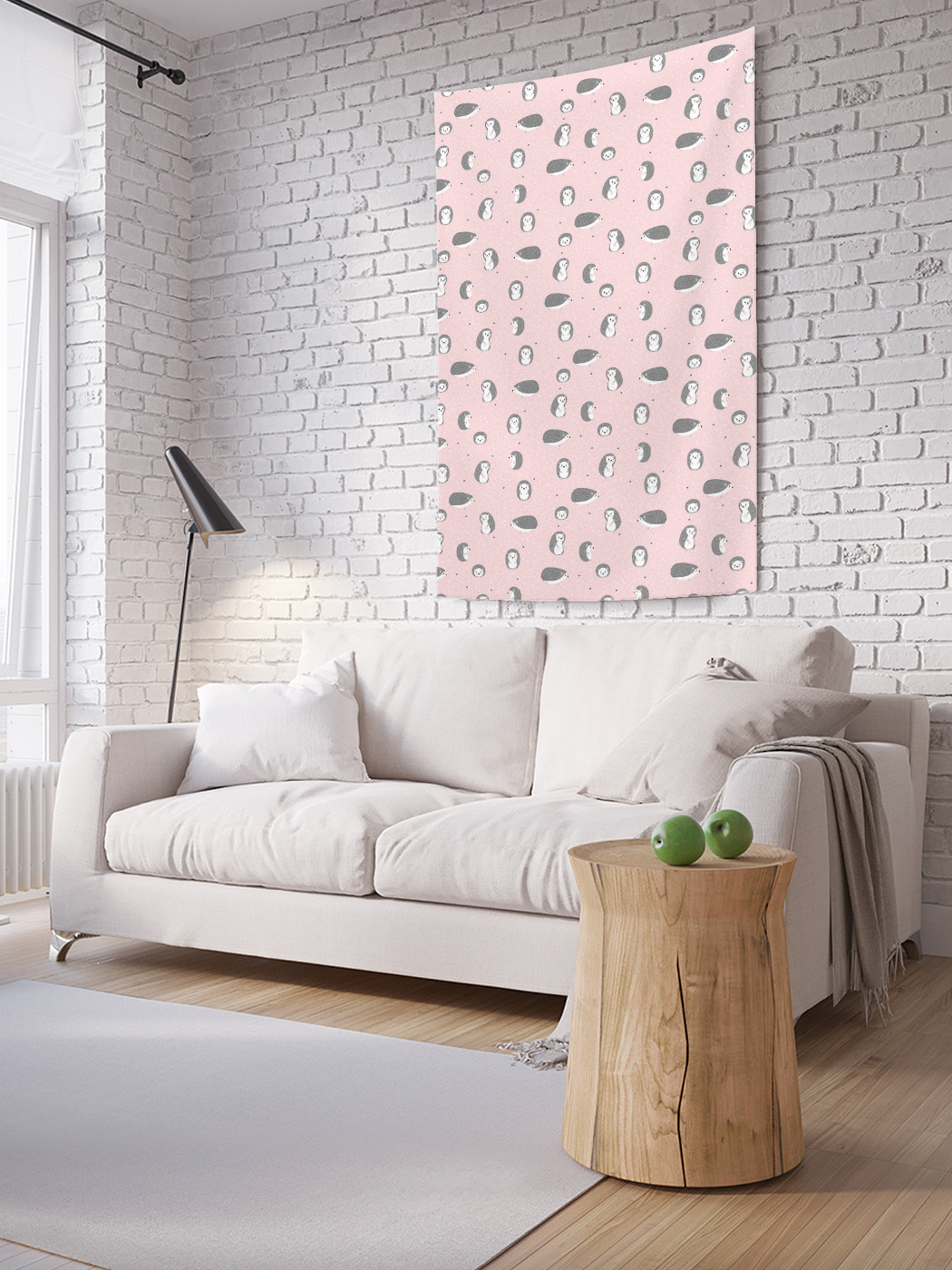 

Вертикальное фотопанно на стену JoyArty Милые ежики 150x200 см, Милые ежики