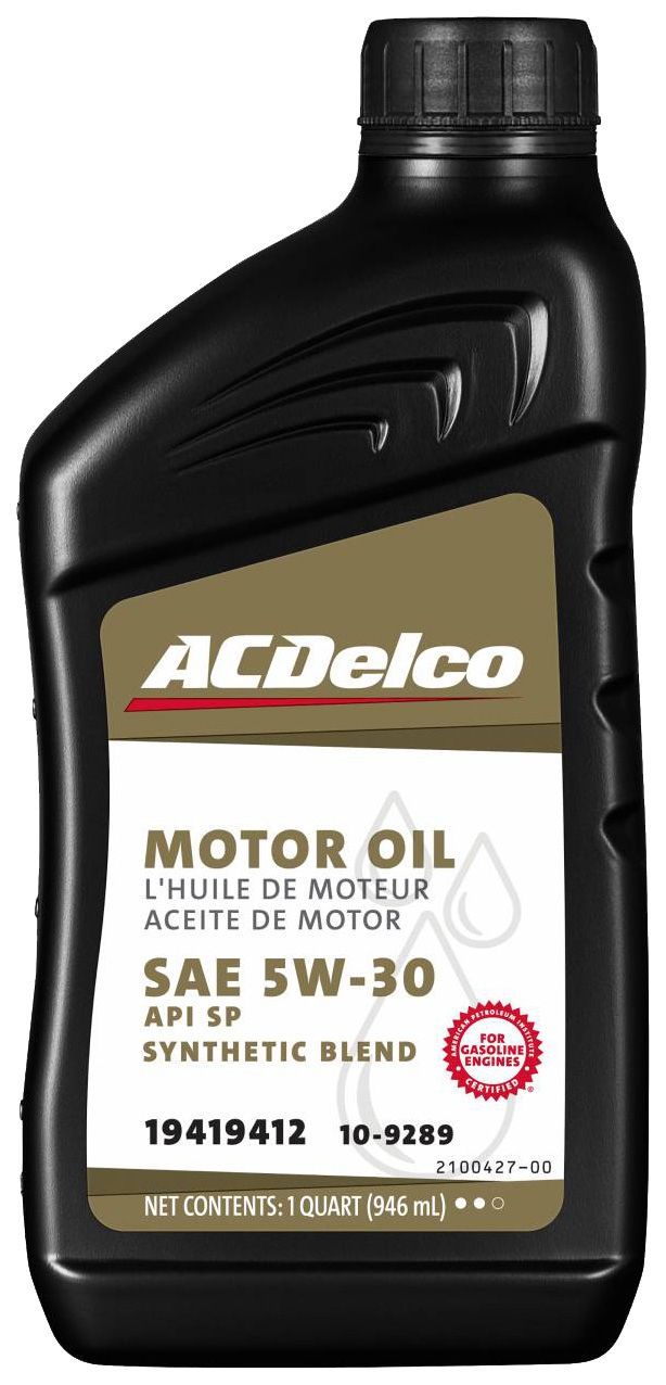 фото Масло моторное acdelco 5w30 масло моторное acdelco полусинт (0,946l)