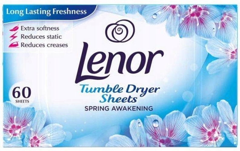 Салфетки для сушильных машин Lenor spring awakening, 60 шт