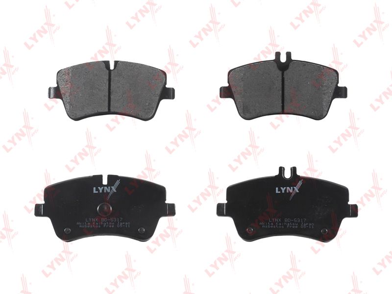 

Колодки тормозные передние дисковые Mercedes C-Class/C-Class T-Model/CLK 00>11 Lynx BD5317
