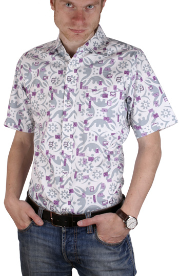 

Рубашка мужская Maestro Envelopes-k разноцветная 41/178-186, Разноцветный, Envelopes-k