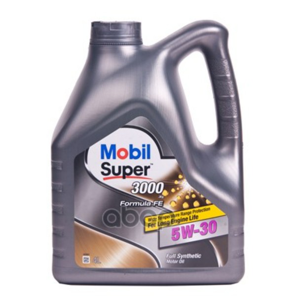 

Моторное масло Mobil Super 3000 X1 Formula Fe 5W30 4л, 152056