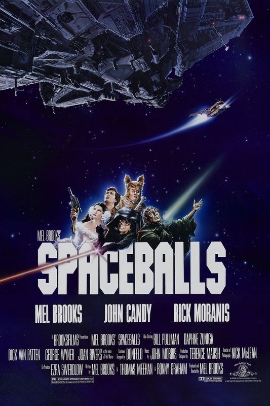 

Постер к фильму "Космические яйца" (Spaceballs) A4