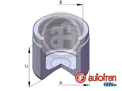 

Поршень торм.суппорта MERCEDES SPRINTER 95-06, VW LT 96-06 d.60