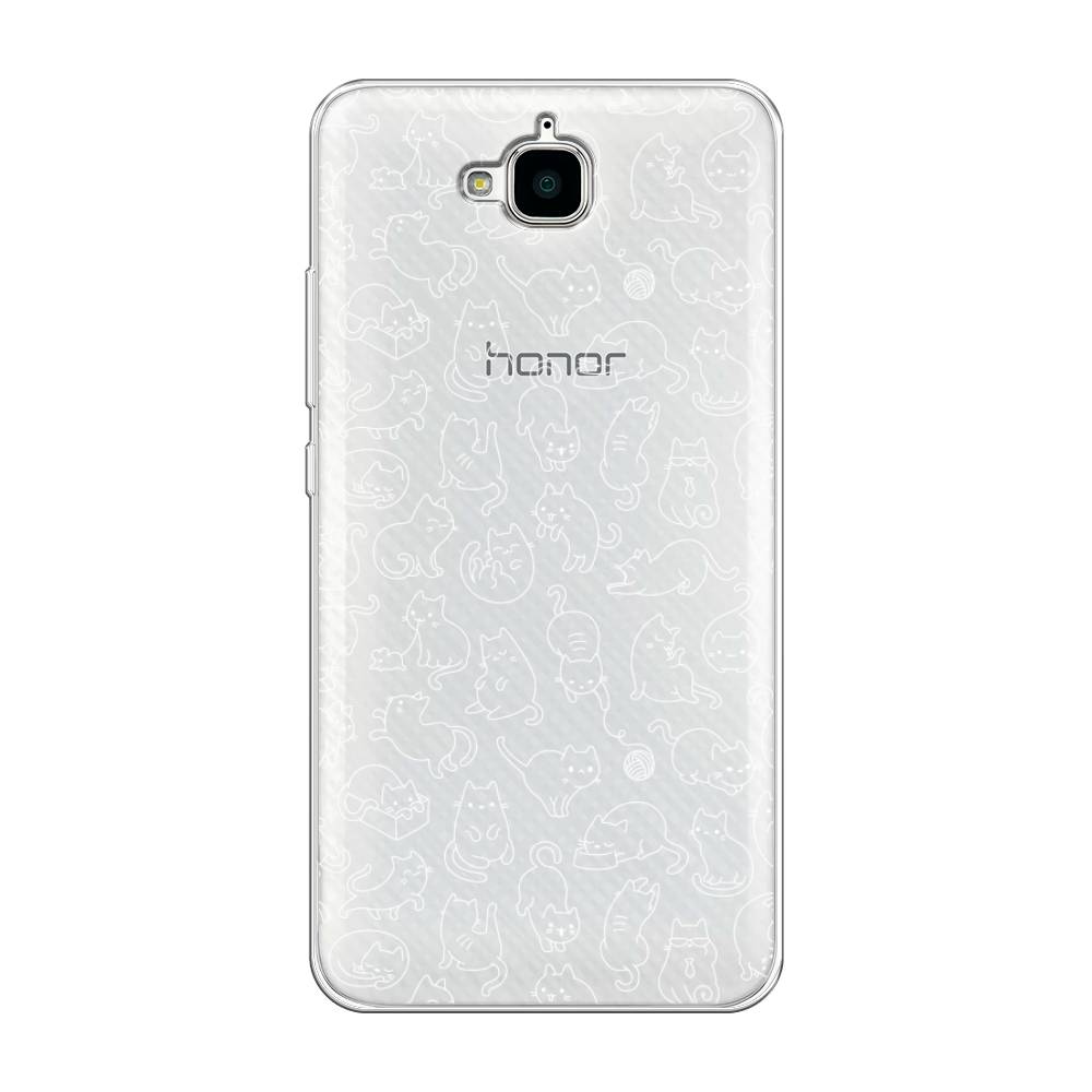 

Чехол Awog на Honor 4C Pro "Шкодливые котики", Разноцветный, 63250-2