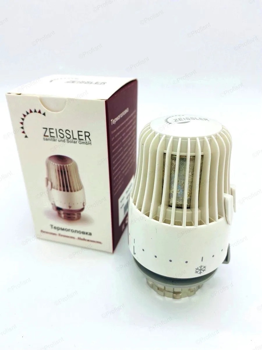 

Термоголовка жидкостная M30х1.5 ZEISSLER арт. TH-D-0101, Белый, TH-D-0101
