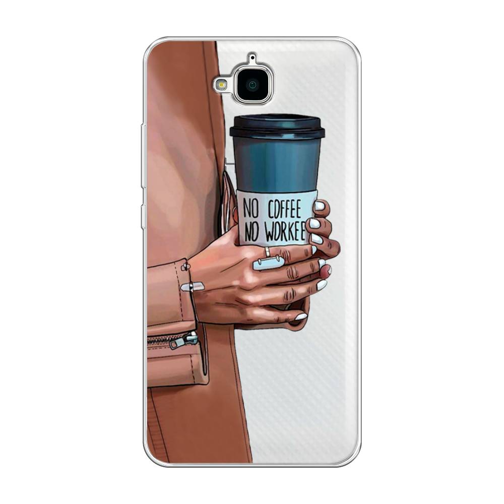 

Чехол Awog на Honor 4C Pro "No coffee", Разноцветный, 63250-7