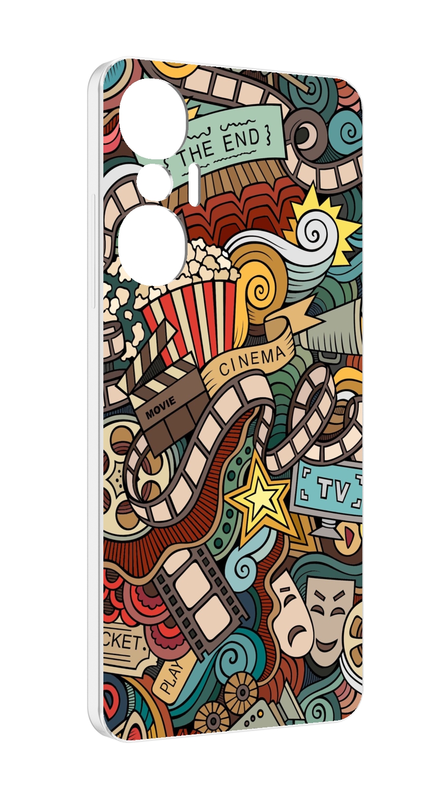 

Чехол MyPads любимое кино для Infinix Hot 20S противоударный, Tocco