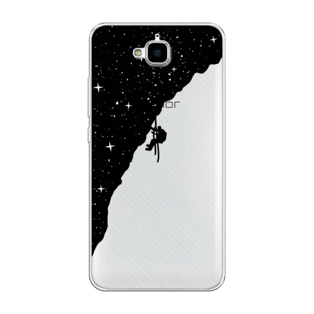 

Чехол Awog на Honor 4C Pro "Скалолаз в космосе", Разноцветный, 63250-4