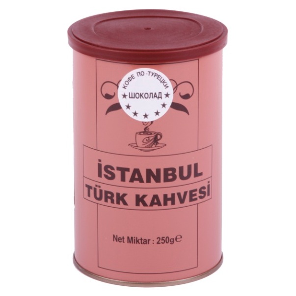 

Кофе Istanbul Turk Kahvesi "Шоколад", молотый, ароматизированный, 250 гр