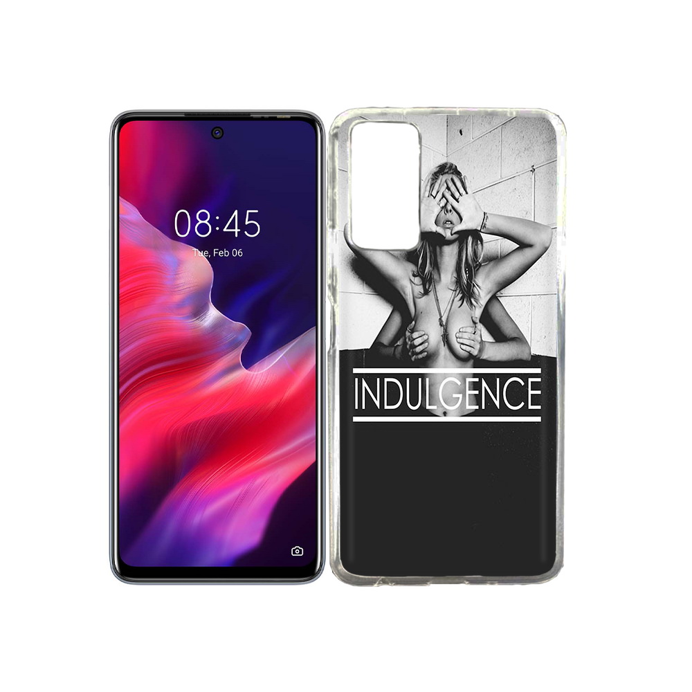 

Чехол MyPads Tocco для Tecno Pova 2 Страсть, Прозрачный, Tocco