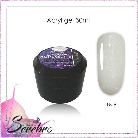 

Акриловый гель Acryl Gel Serebro №9 30 мл