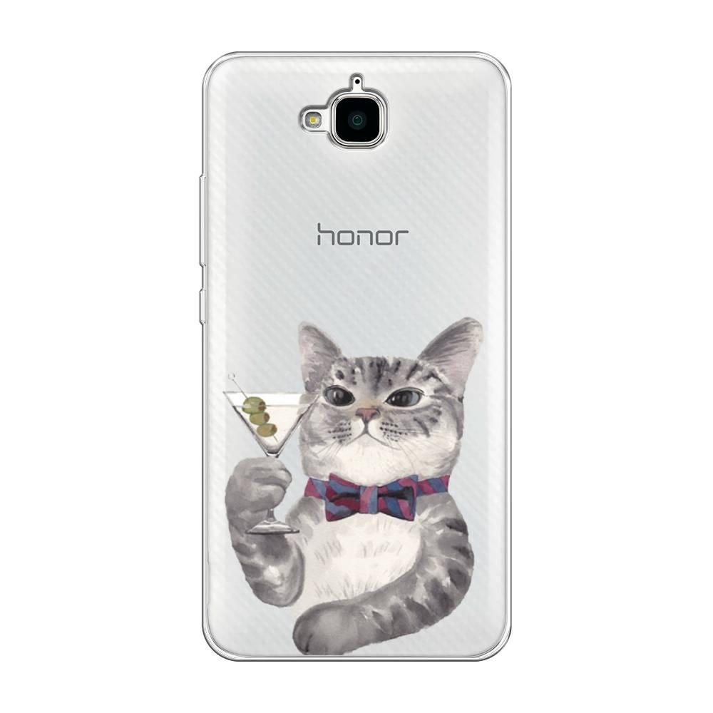 

Чехол Awog "Кот джентльмен" для Honor 4C Pro
