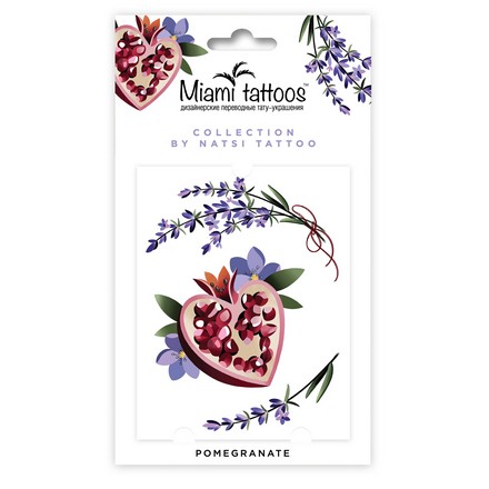 

Переводные тату Miami Tattoos Pomegranate
